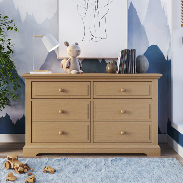 Child Craft Jordyn 6Drawer Double Dresser Wayfair